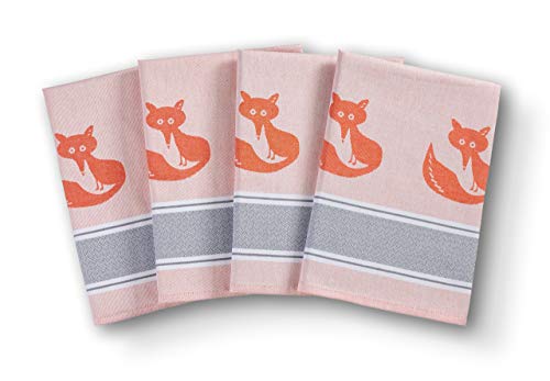 Juego de 4 paños de cocina