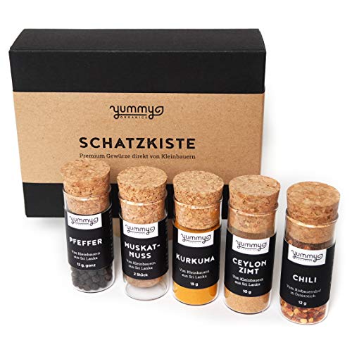 Cofre del tesoro de Yummy Organics