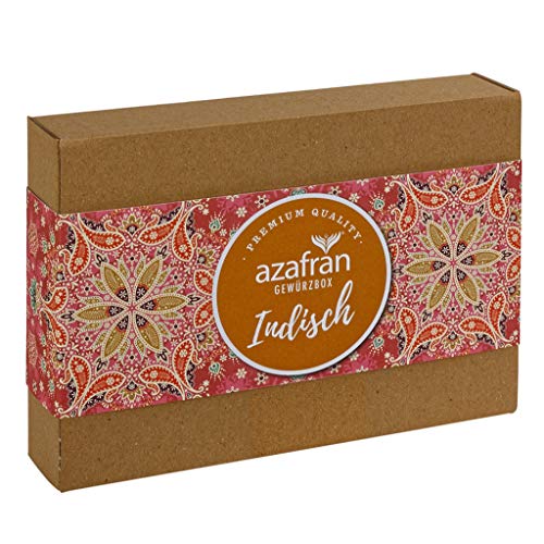 Caja de regalo de especias indias de Azafra