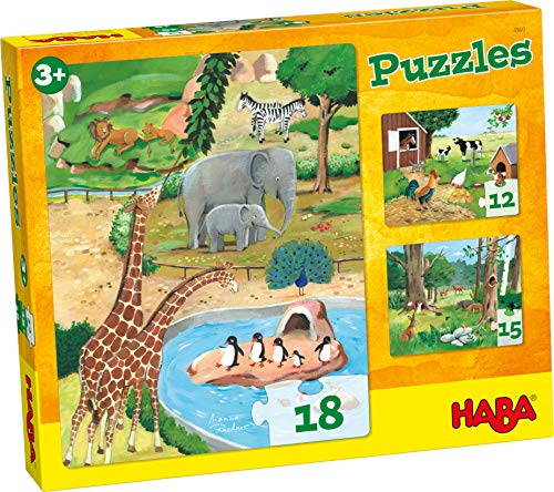 Puzzles para niños a partir de 3 años
