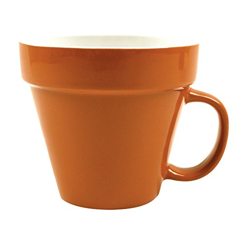 Taza en maceta