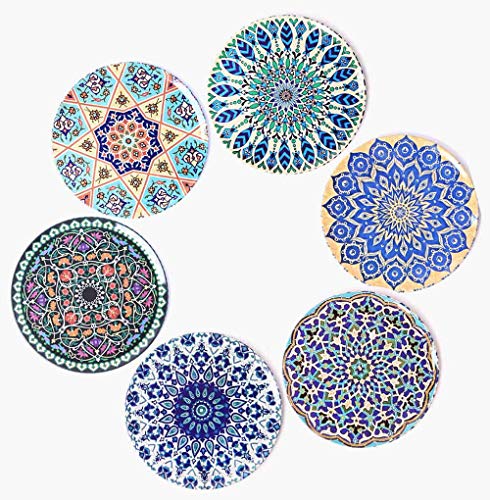 Untersetzer bei Amazon Posavasos de colores