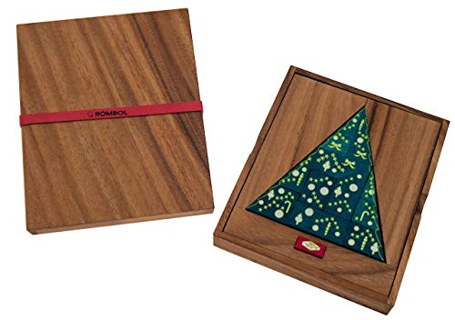 Juego de rompecabezas de árboles de Navidad