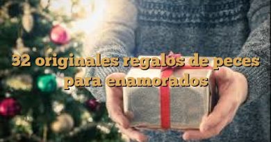 32 originales regalos de peces para enamorados